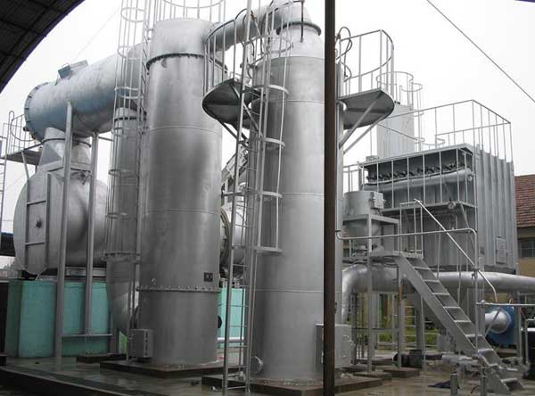 某化工厂含盐废水蒸发浓缩双效逆流循环多效蒸发器