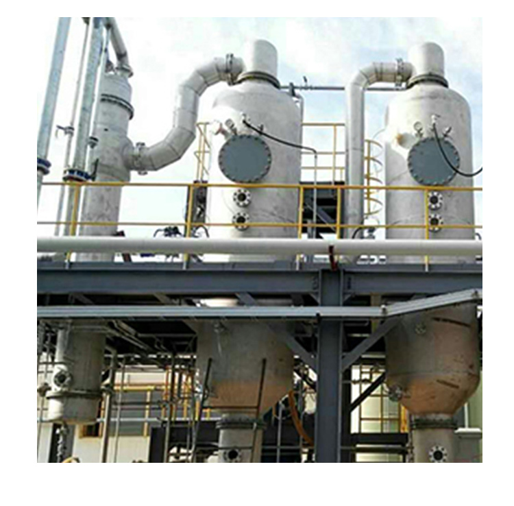 废水处理蒸发器处理废水过程